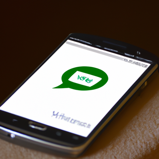 תמונה של סמארטפון המציג את הלוגו של WhatsApp לעסקים