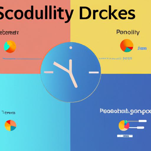 אינפוגרפיקה המציגה את המתאם בין שימוש בשעון זמן לבין פרודוקטיביות
